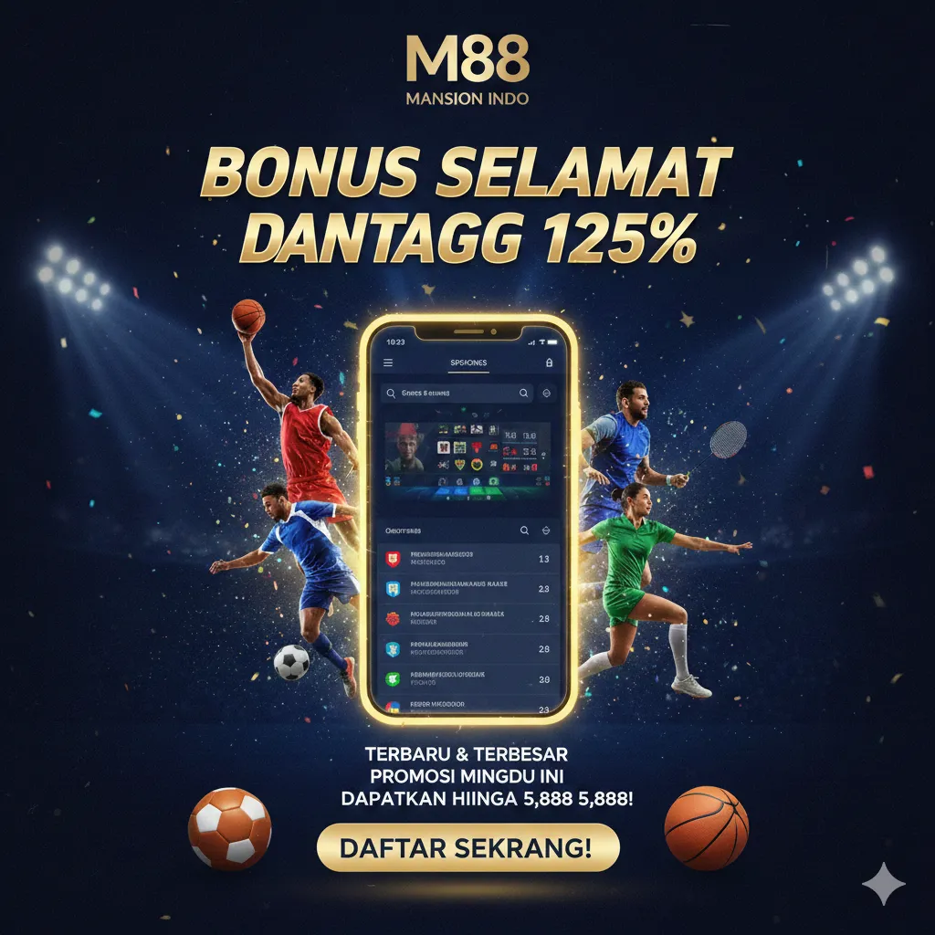 Screenshot M88 - Halaman slot online dengan berbagai permainan populer