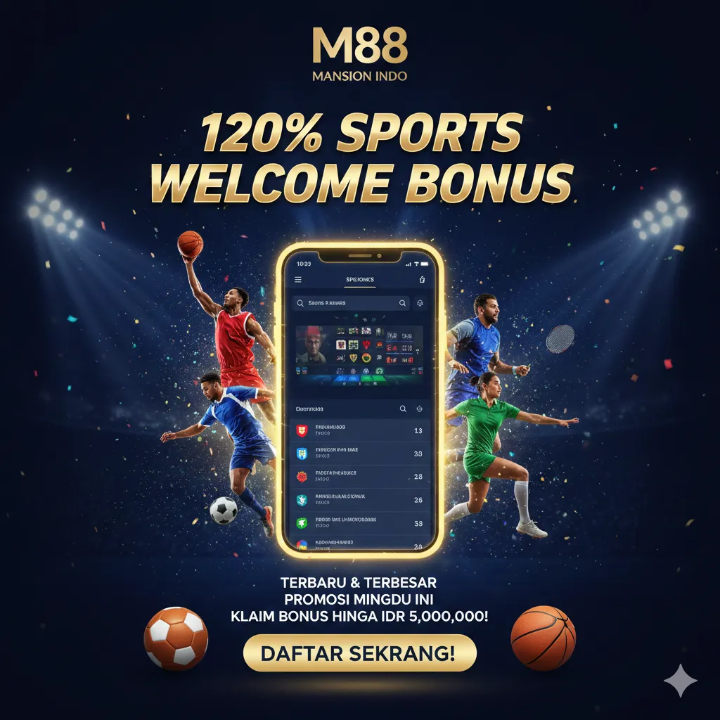 Screenshot M88 - Halaman taruhan golf dengan turnamen utama